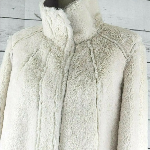 PECK & PECK Weekend Women Faux Fur Lined Soft Grey Reversible Jacket, Sz… - Picture 5 of 13
